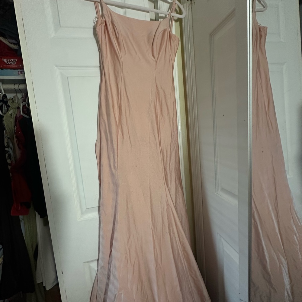 Elegant Pink Women's Dress